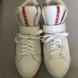 Prada Leather  Sneakers